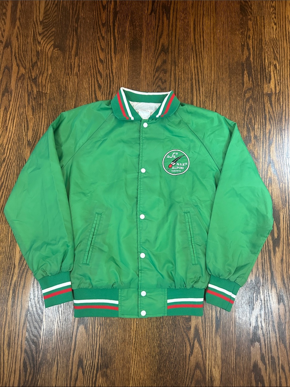 Vintage 90s Italian Army Alpini Mountain Division Veterans Jacket